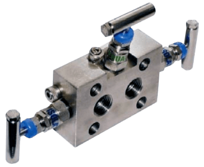 Delta Controls Direct Mount 3 Valve Manifold, V3D